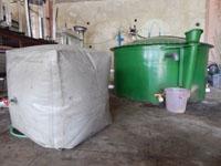 Portable biogas plant